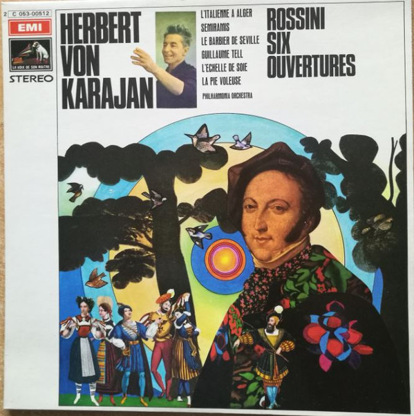 Rossini , Karajan , Philharmonia Orchestra - Rossini Ouvertures | La Voix De Son Maître (2C 053-00512) Rossini , Karajan , Philharmonia Orchestra - Rossini Ouvertures | La Voix De Son Maître (2C 053-00512)