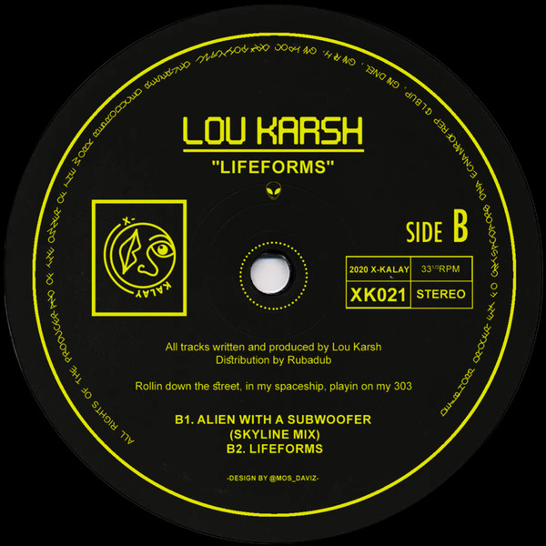 Lou Karsh - Lifeforms | X-Kalay (XK021) - 2