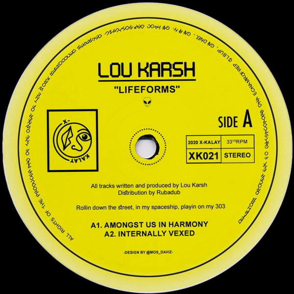 Lou Karsh - Lifeforms | X-Kalay (XK021) - main