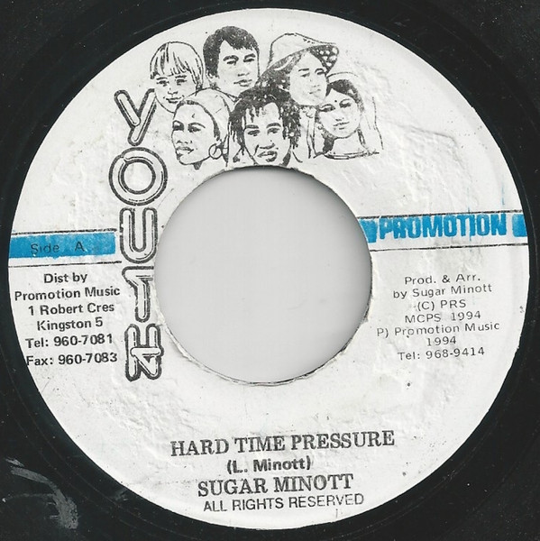 Sugar Minott - Hard Time Pressure | Youth Promotion (none)