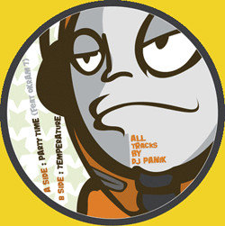 DJ Panik - Party Time / Temperature | Drum Orange (DRUM ORANGE 001) - 2