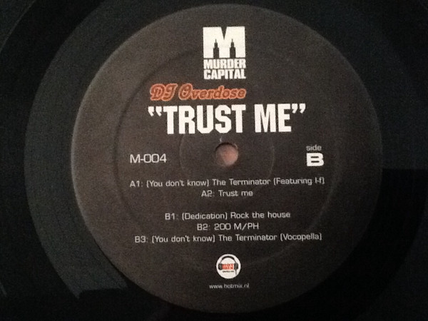 DJ Overdose - Trust Me | Murder Capital (M-004) - 3 DJ Overdose - Trust Me | Murder Capital (M-004) - 3