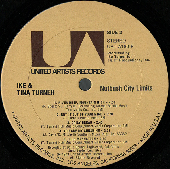 Ike & Tina Turner - Nutbush City Limits | United Artists Records (UA-LA180-F) - 4