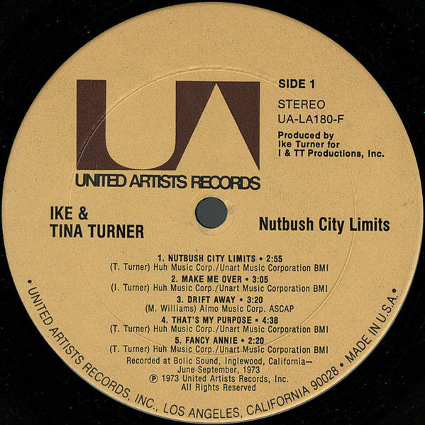 Ike & Tina Turner - Nutbush City Limits | United Artists Records (UA-LA180-F) - 3