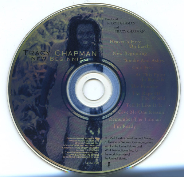Tracy Chapman - New Beginning | Elektra (CD 61850) - 2
