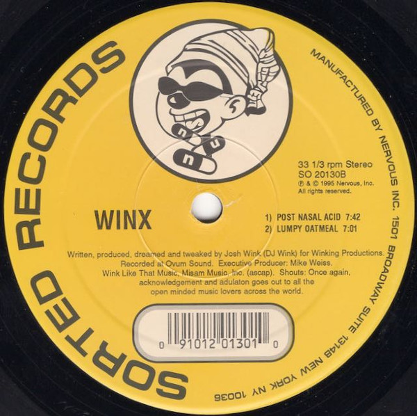 Josh Wink - Don't Laugh | Sorted Records (SO 20130) - 2 Josh Wink - Don't Laugh | Sorted Records (SO 20130) - 2