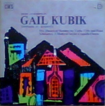 Gail Kubik - Music At Scripps By Gail Kubik (Five Theatrical Sketches For Violin, Cello And Piano / Scholastica, A Medieval Set For A Cappella Chorus) | Desto (DC7172) Gail Kubik - Music At Scripps By Gail Kubik (Five Theatrical Sketches For Violin, Cello And Piano / Scholastica, A Medieval Set For A Cappella Chorus) | Desto (DC7172)