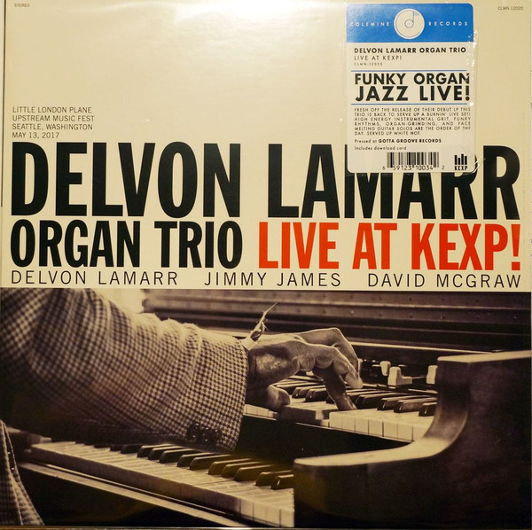 Delvon LaMarr Organ Trio - Live At KEXP! | Colemine Records (CLMN 12020) Delvon LaMarr Organ Trio - Live At KEXP! | Colemine Records (CLMN 12020)
