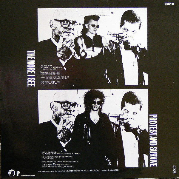 Discharge - The More I See | Clay Records (12 CLAY 34) - 2