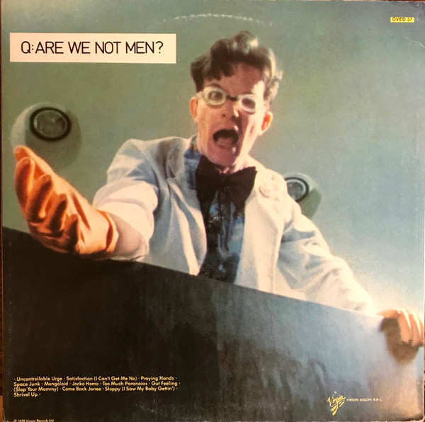 Devo - Q: Are We Not Men? A: We Are Devo! | Virgin (OVED 37) - 2