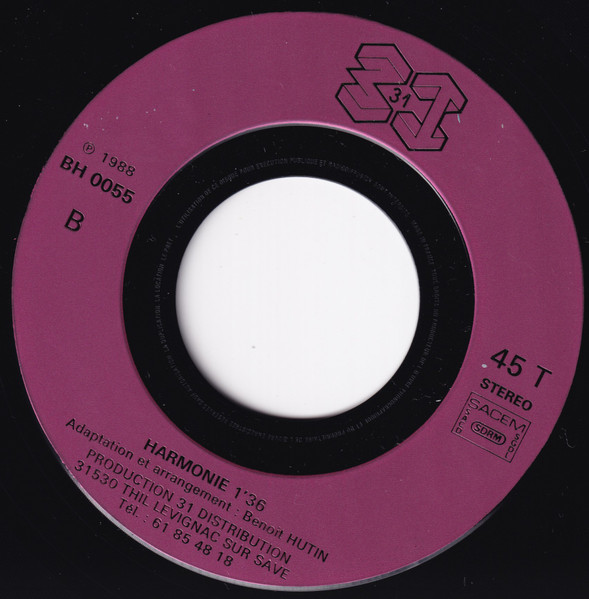 Benoit Hutin - La Vie A Plein Temps | 31 (BH 0055) - 4