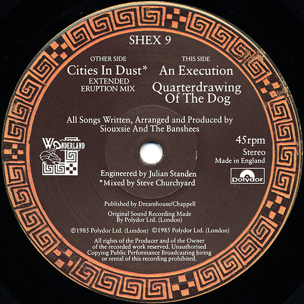Siouxsie & The Banshees — Cities In Dust