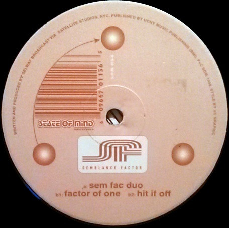 Semblance Factor - Sem Fac Duo | State Of Mind Records (SOM 013-6)