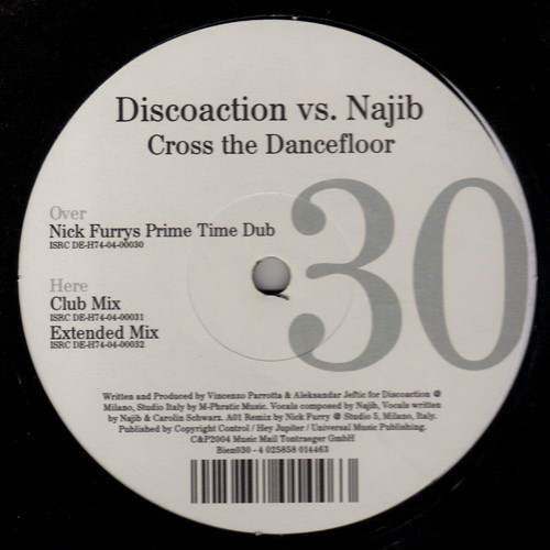 Discoaction Vs. Najib - Cross The Dancefloor | Le Bien Et Le Mal (Bien030)