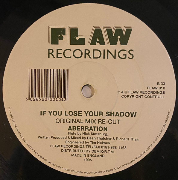 Aberration - If You Lose Your Shadow | Flaw Recordings (FLAW 010)