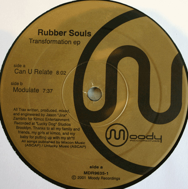 Rubber Souls - Transformation EP | Moody Recordings (MDR9635-1) - 3