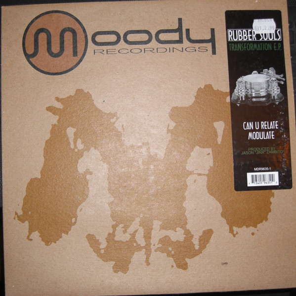 Rubber Souls - Transformation EP | Moody Recordings (MDR9635-1)