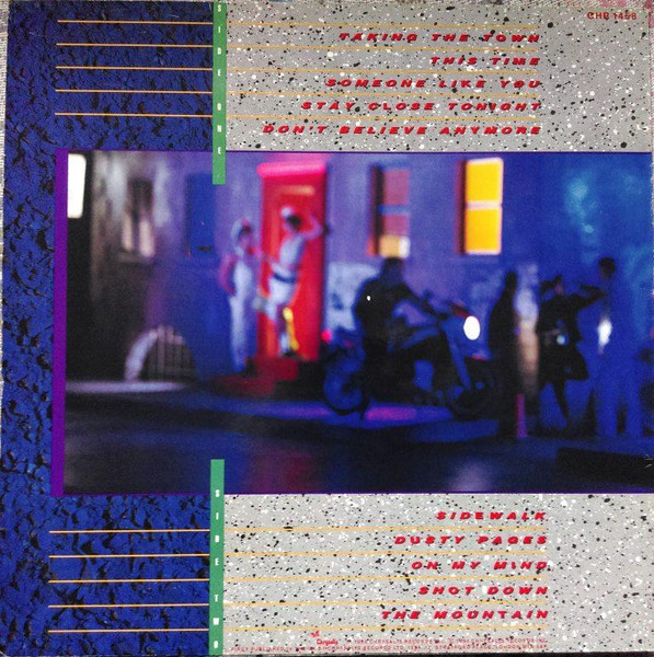 Icehouse - Sidewalk | Chrysalis (CHR 1458) - 2