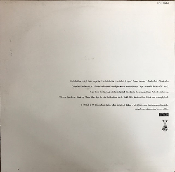 Clubland - (I'm Under) Love Strain | Buzz (BZZXL 106065) - 2