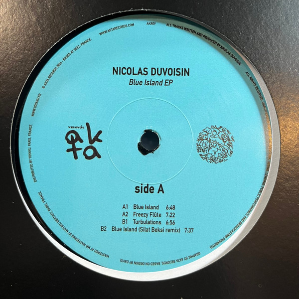 Nicolas Duvoisin - Blue Island EP | Akta Records (AKR09)