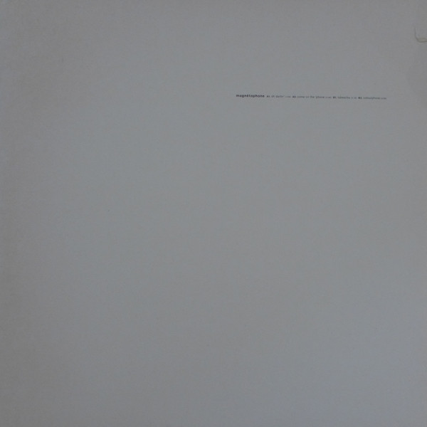 Magnétophone - Come On The 'Phone | 4AD (BAD 2K07) - 3