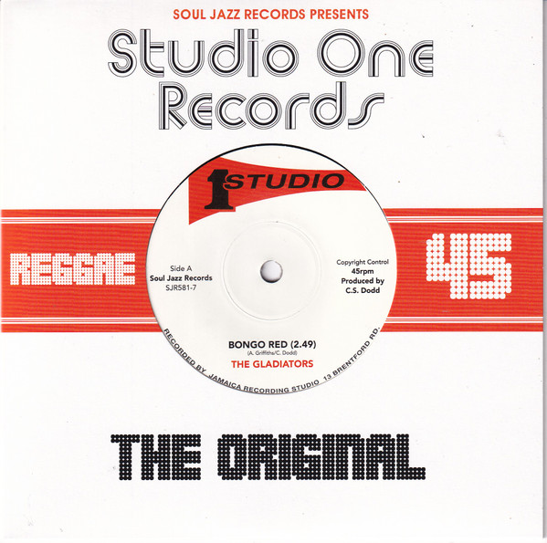 The Gladiators - Bongo Red | Soul Jazz Records (SJR581-7) The Gladiators - Bongo Red | Soul Jazz Records (SJR581-7)
