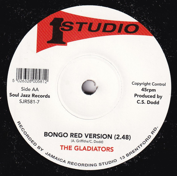 The Gladiators - Bongo Red | Soul Jazz Records (SJR581-7) - 2