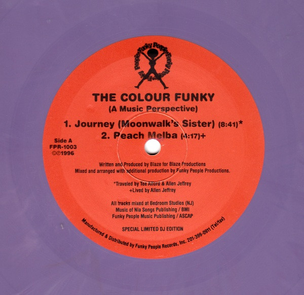 Blaze - The Colour Funky (A Music Perspective) | Funky People (FPR-1003) Blaze - The Colour Funky (A Music Perspective) | Funky People (FPR-1003)