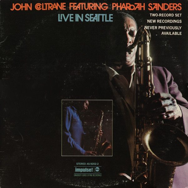 John Coltrane Featuring Pharoah Sanders - Live In Seattle | ABC Impulse! (AS-9202-2)