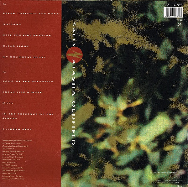 Sally Oldfield - Natasha | CBS (467409 1)