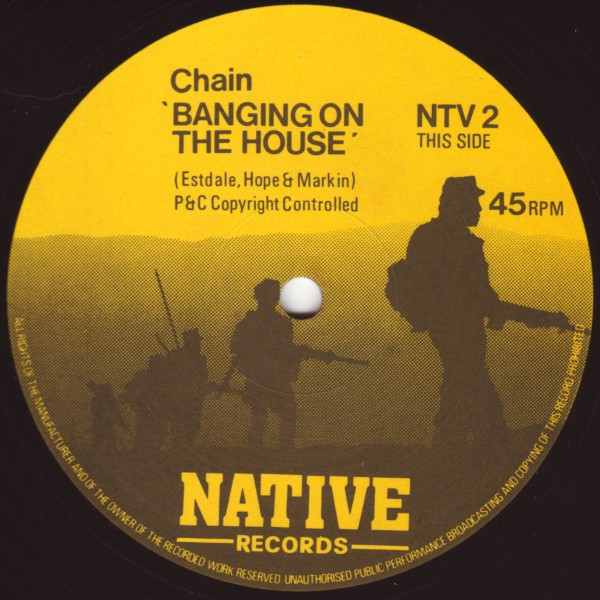 Chain - Banging On The House / Chains | Native Records (NTV 2) - 3