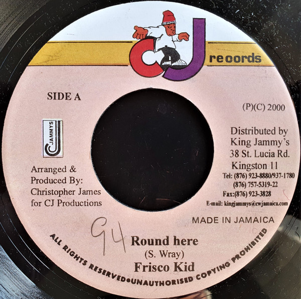 Frisco Kid - Round Here | CJ Records (none)