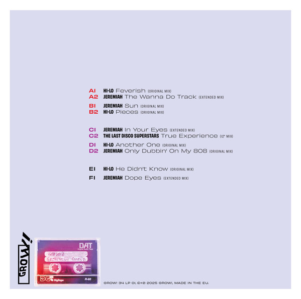 Various - Grow! For It | Grow! (GROW! 34 LP01) - 2