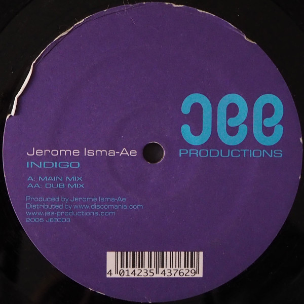 Jerome Isma-Ae - Indigo | Jee Productions (JEE003)