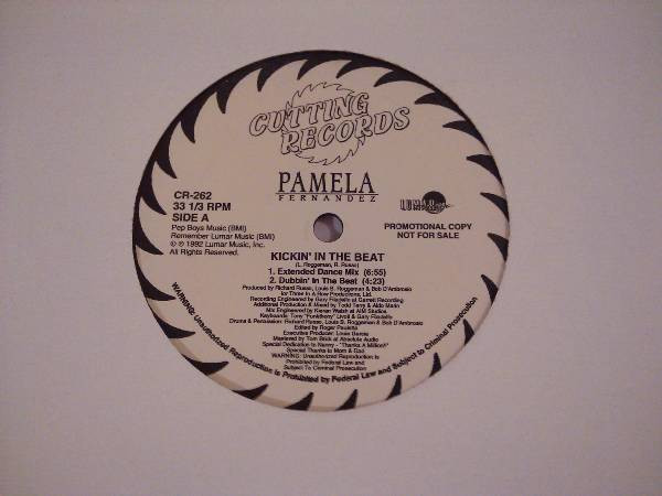 Pamela Fernandez - Kickin' In The Beat | Cutting Records (CR-262)