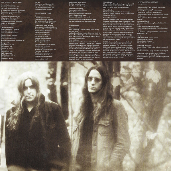 Opeth - Blackwater Park (2LP) [Vinyl] | Koch Records (KOC-LP-4574) - 3