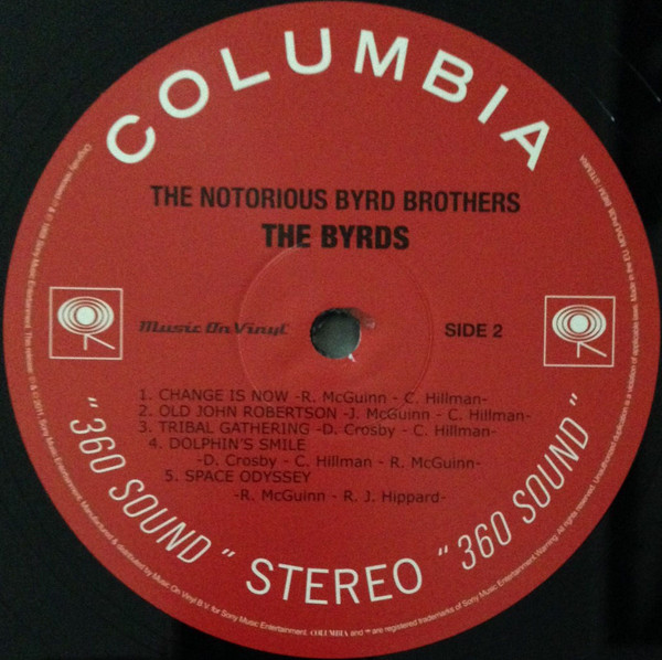 The Byrds - The Notorious Byrd Brothers | Music On Vinyl (MOVLP438)