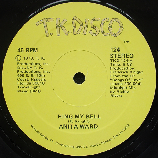 Anita Ward - Ring My Bell | T.K. Disco (124)