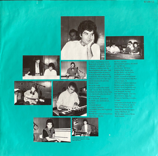 Gino Vannelli - Big Dreamers Never Sleep | Disques Dreyfus (831 600-1) - 5 Gino Vannelli - Big Dreamers Never Sleep | Disques Dreyfus (831 600-1) - 5