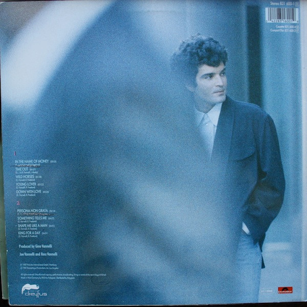 Gino Vannelli - Big Dreamers Never Sleep | Disques Dreyfus (831 600-1) - 2 Gino Vannelli - Big Dreamers Never Sleep | Disques Dreyfus (831 600-1) - 2
