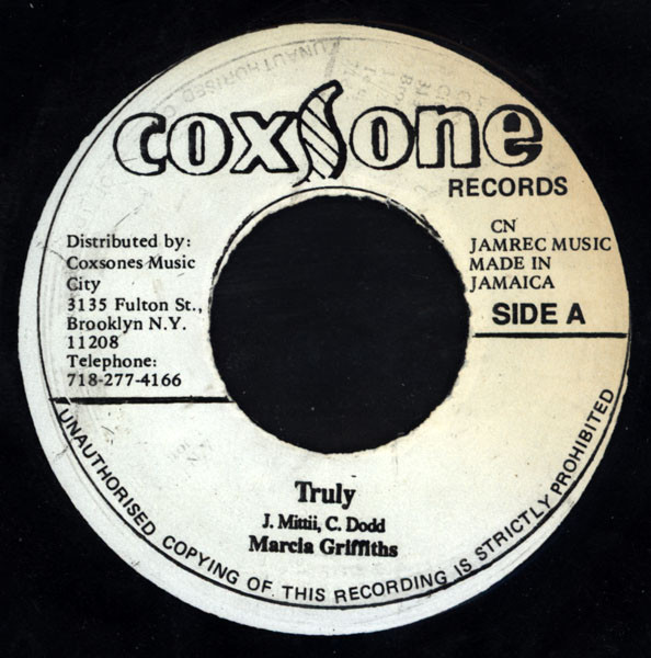 Marcia Griffiths - Truly | Coxsone Records (none) - main Marcia Griffiths - Truly | Coxsone Records (none) - main