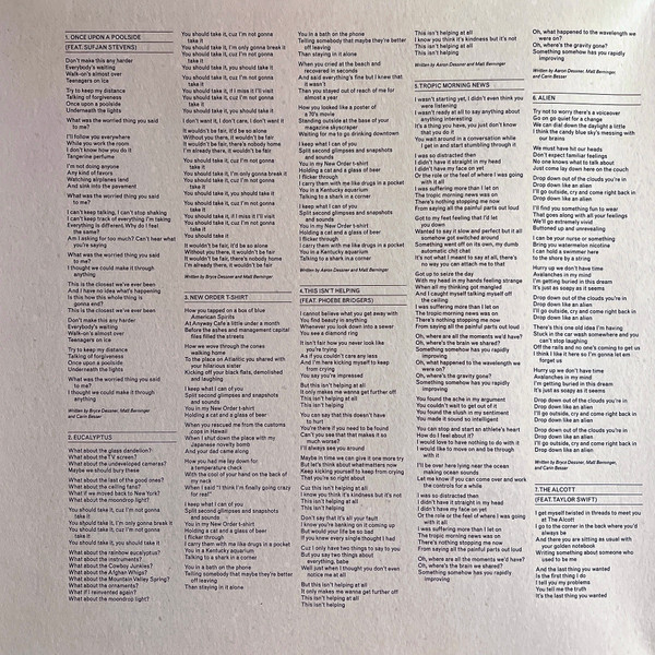 The National - First Two Pages Of Frankenstein | 4AD (4AD0566LPE) - 2