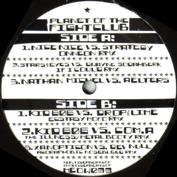 Various - Planet Of The Fight Club | Tigerbeat6 (MEOW099) - 2