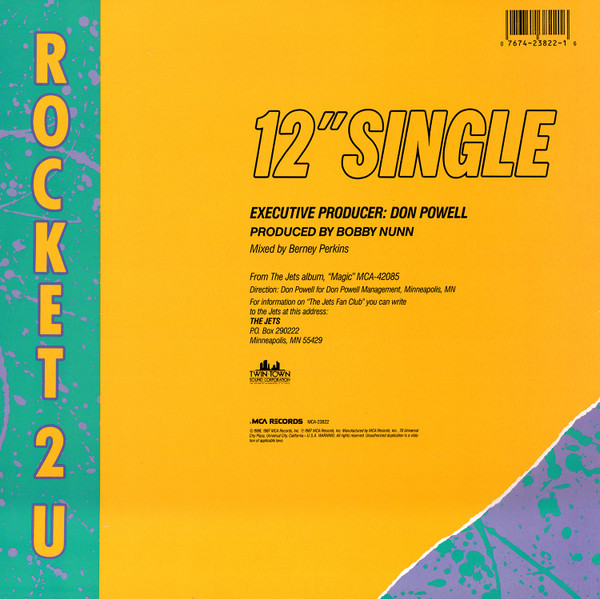 The Jets - Rocket 2 U | MCA Records (MCA-23822) - 2