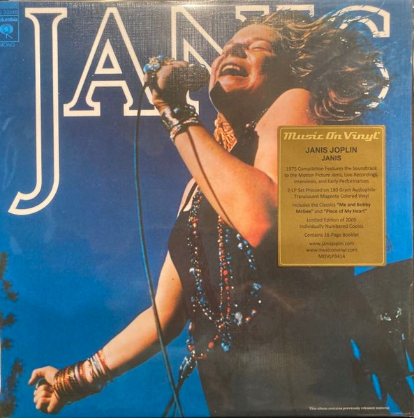 Janis Joplin - Janis | Music On Vinyl (MOVLP3414)