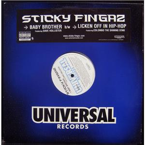 Sticky Fingaz - Baby Brother / Licken Off In Hip Hop | Universal Records (UNIR 20382-1)