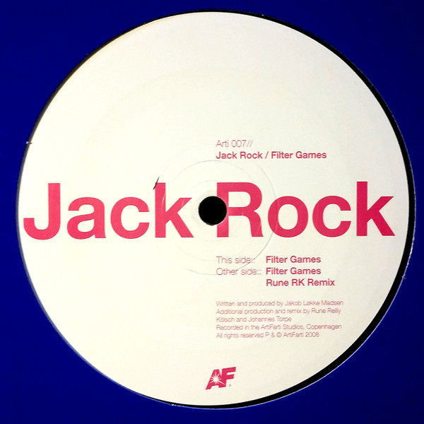 Jack Rock - Filter Games | ArtiFarti Records (Arti 007) Jack Rock - Filter Games | ArtiFarti Records (Arti 007)