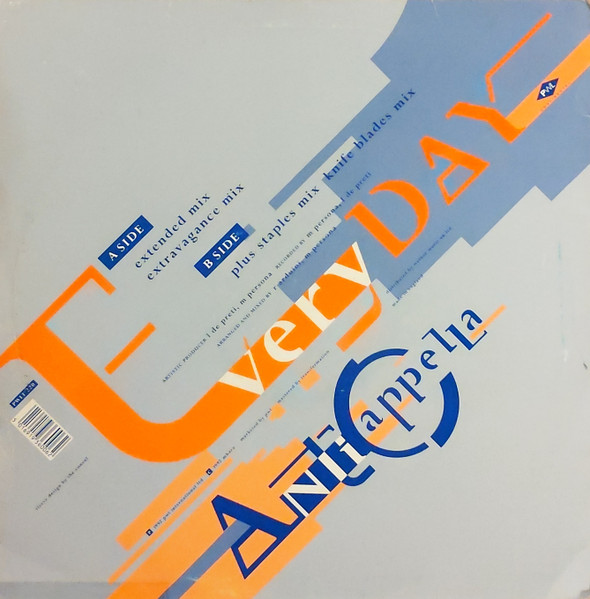 Anticappella - Everyday | PWL International (PWLT 220) - 2