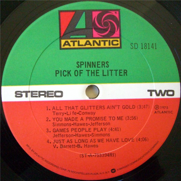 Spinners - Pick Of The Litter | Atlantic (SD 18141) - 6