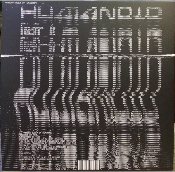 Humanoid - Built By Humanoid | fsoldigital.com (FSOLD LP10) - 2